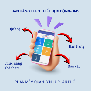 Bán hàng theo thiết bị di động-DMS