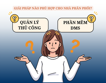 so sánh quản lý thủ công và phần mềm DMS
